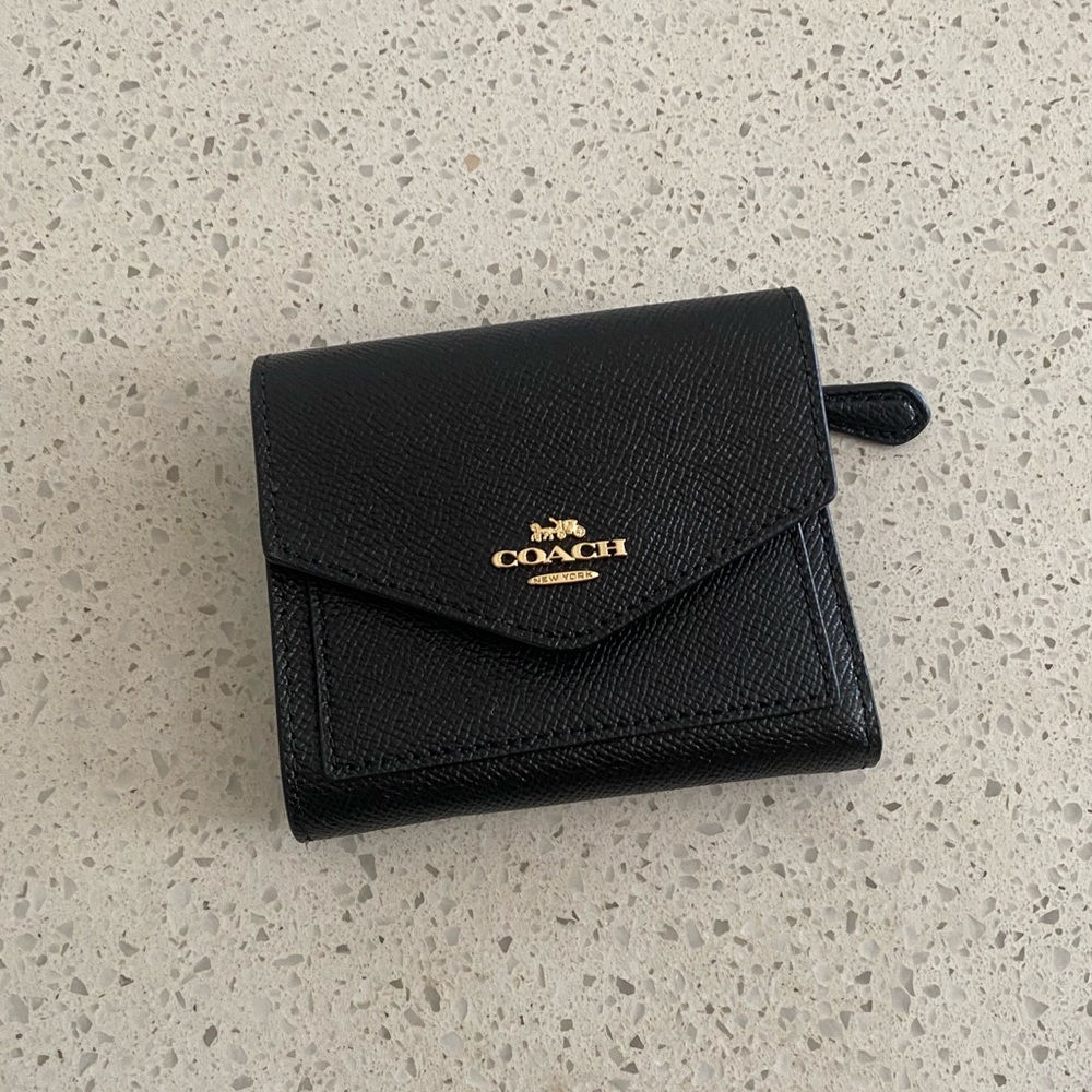 Coach trifold wallet